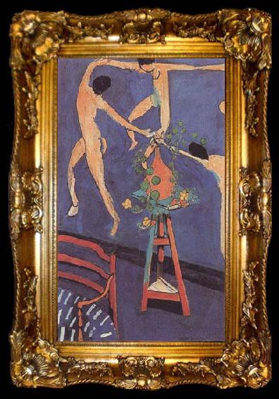 framed  Henri Matisse Nasturtiums in The Dance (II) (mk35), ta009-2